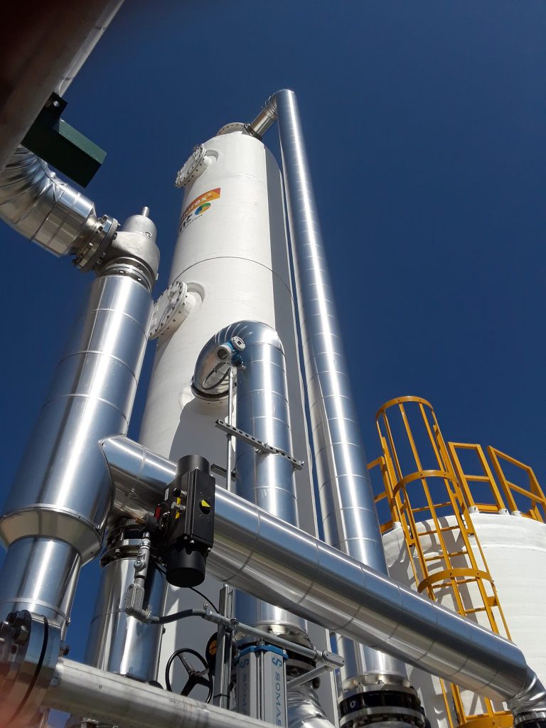 sulfurex br for hydrogen sulfide removal at a dairy renewable natural gas rng plant